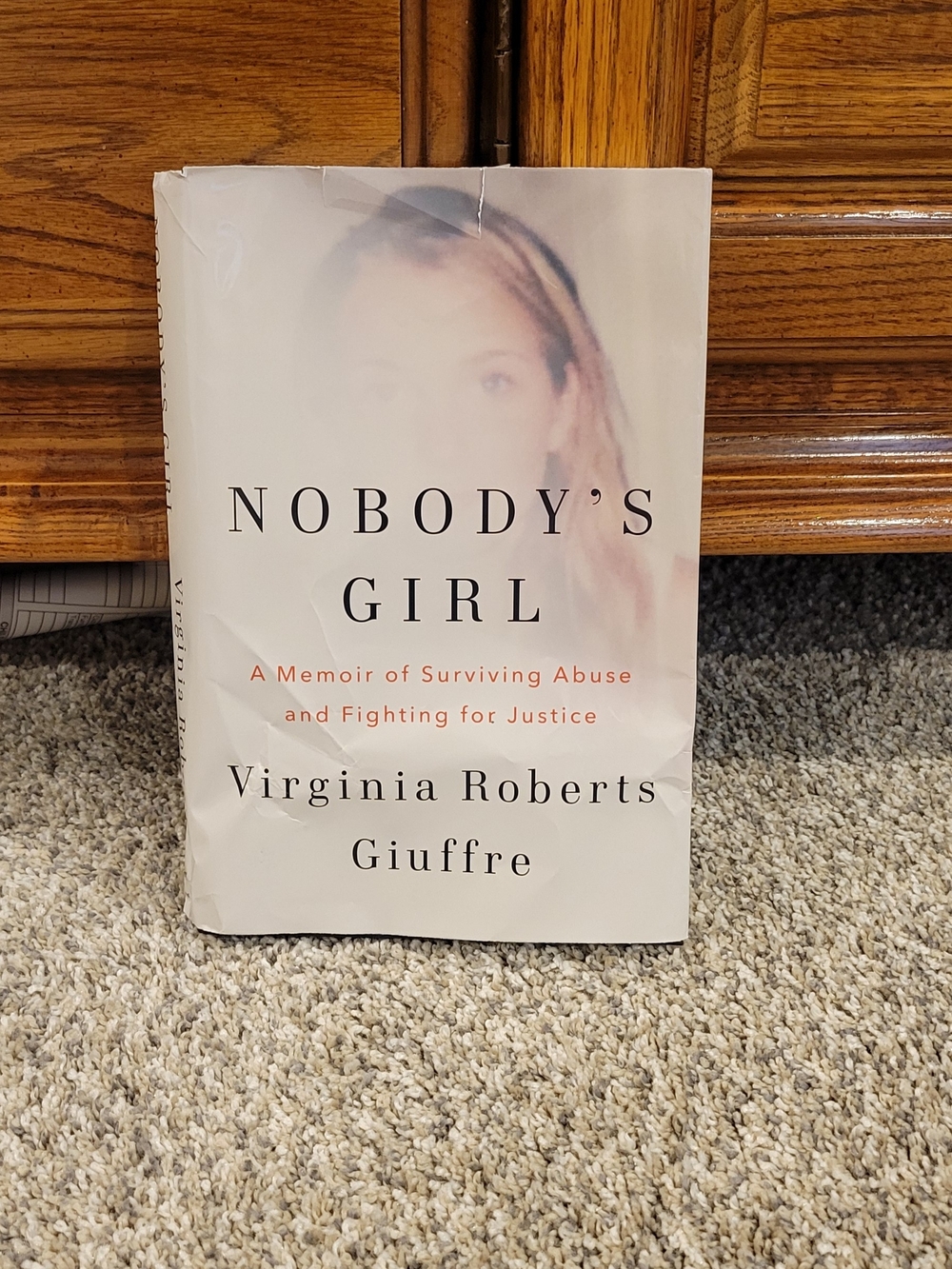 Source Unknown "Nobody's Girl" White Cover Memoir